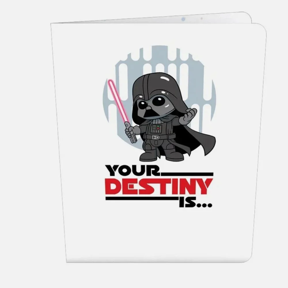 New Playpop Card Star Wars Darth Vader‎ Birthday Destiny Lovepop